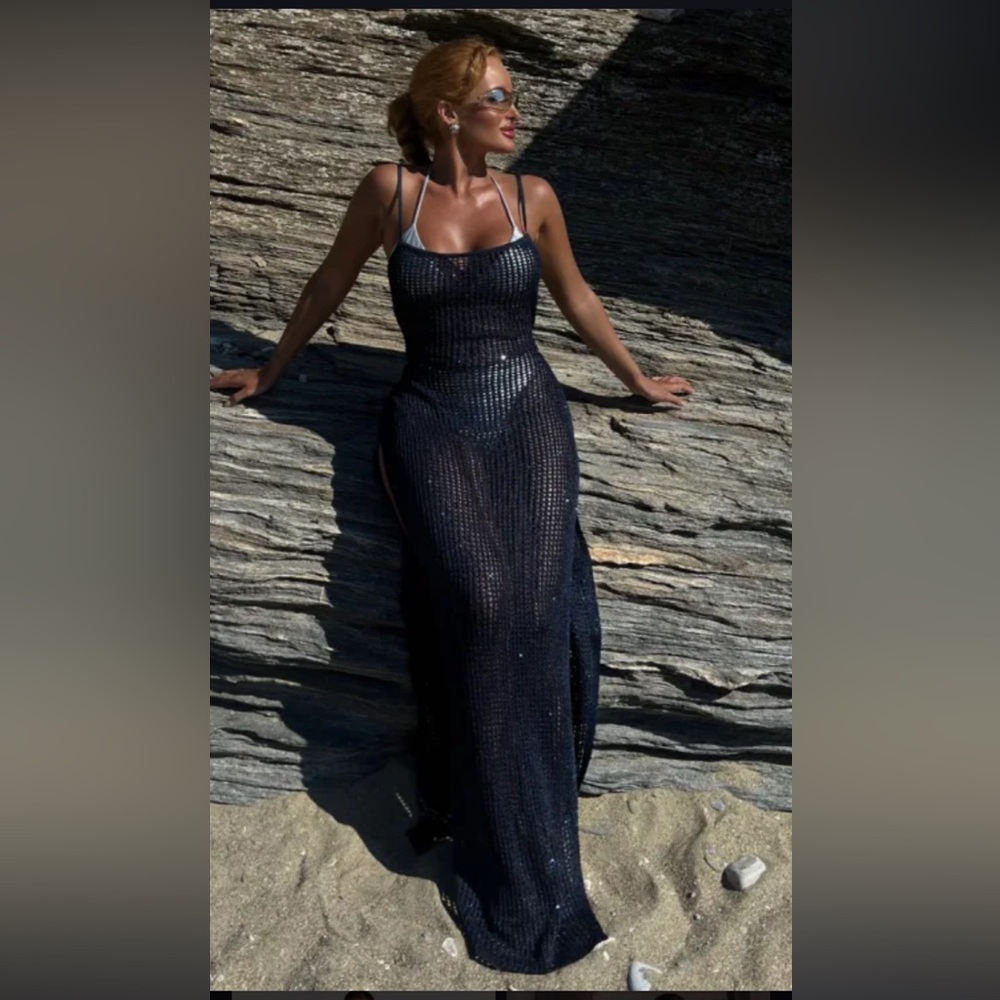 Meshki- navy Zelda dress